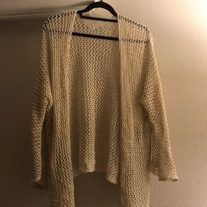 Brandy Melville Fishnet Cardigan